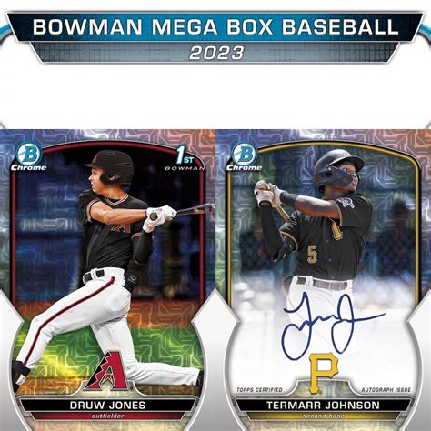 bowman chrome mega box 2023 checklist|2023 bowman baseball mega checklist.